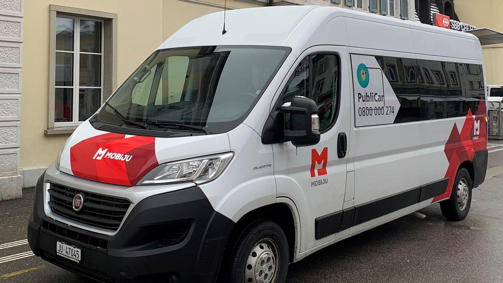 PubliCar Minibus à Delémont