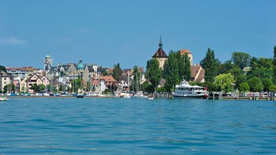 La ville d’Arbon avec ses lacs et ses promenades invite à la visite.  © Arbon Tourismus