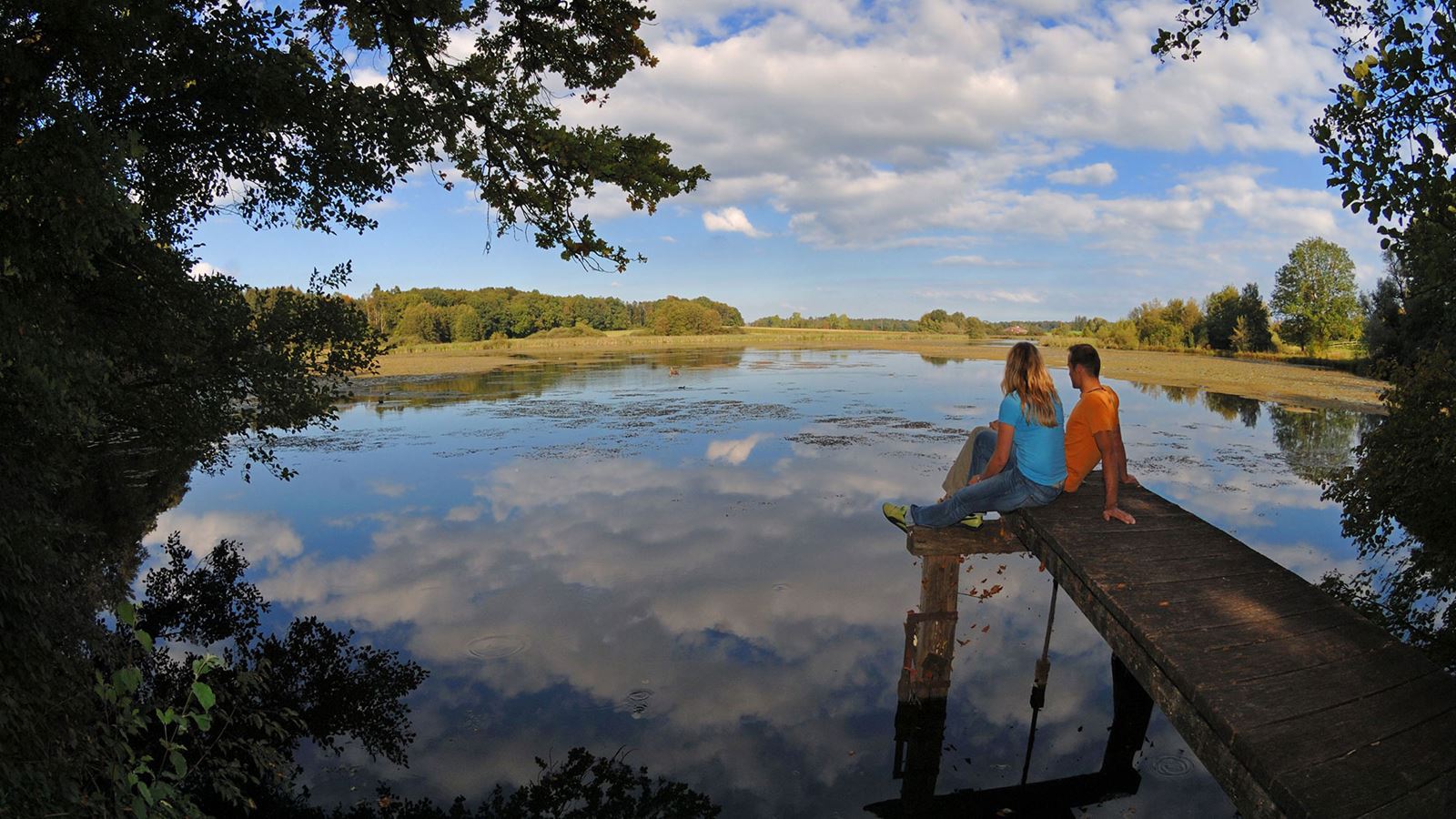 The idyllic Bommer Weiher invites you to while away the hours. © Thurgau Tourismus