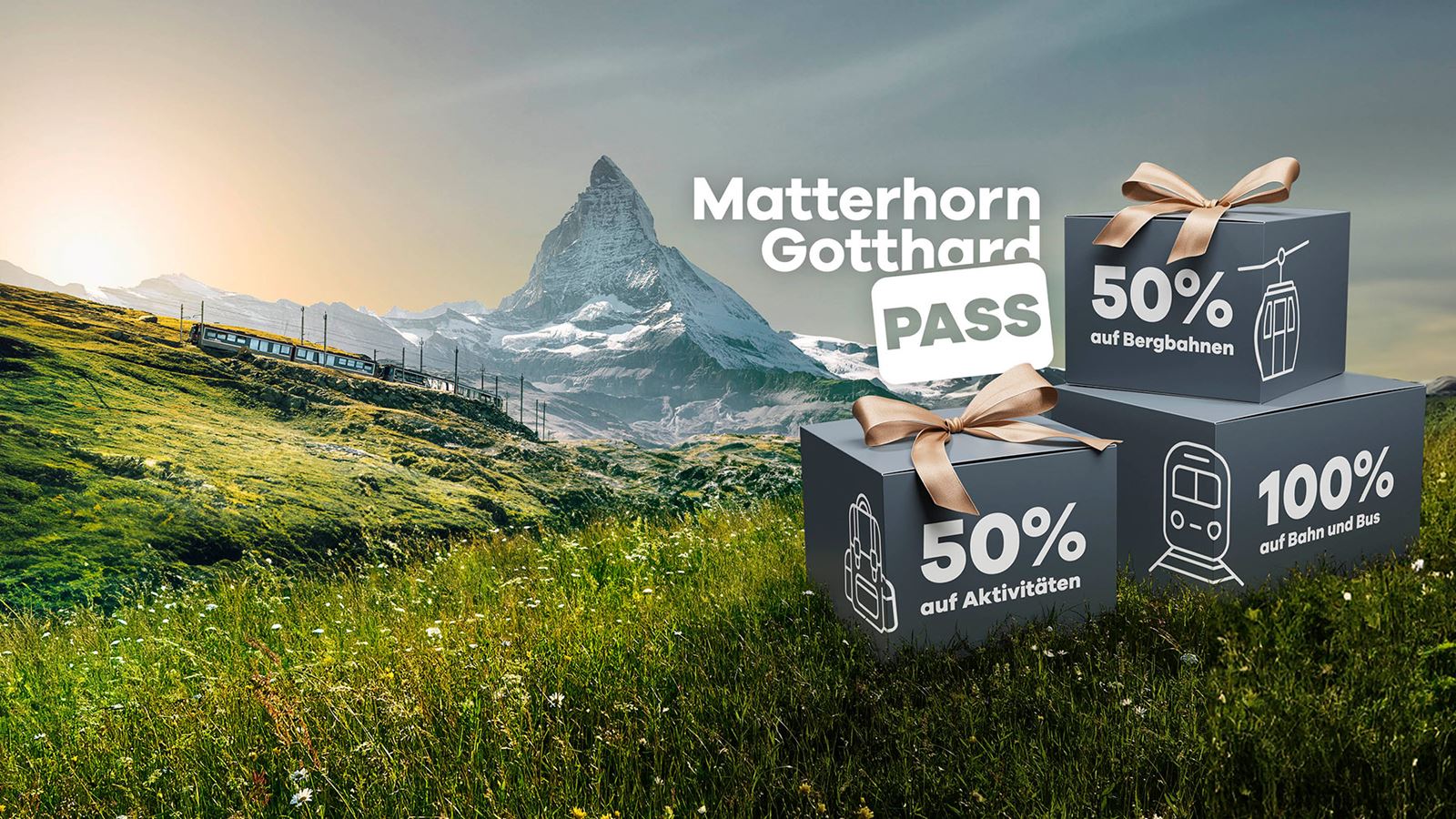 «Matterhorn Gotthard» - 1 Ticket – 1,001 adventures