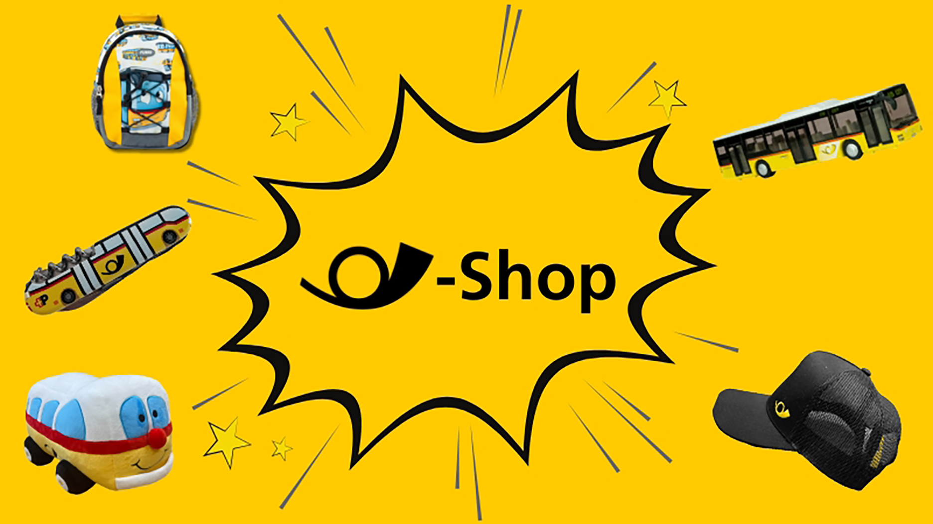 Gift ideas from PostBus.