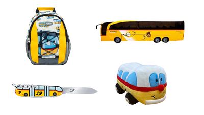 Fan articles from PostBus